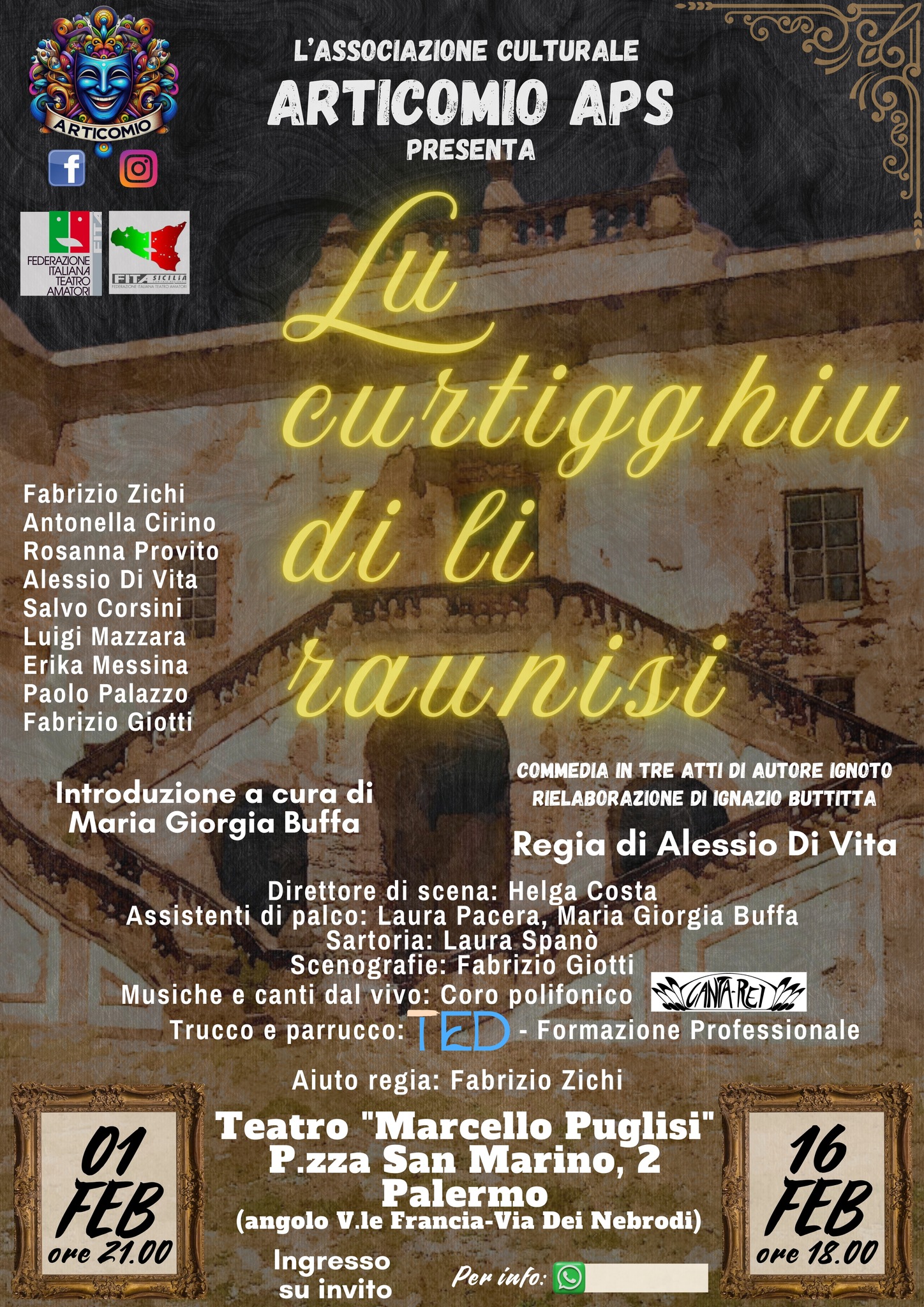 Lu curtigghiu di li raunisi